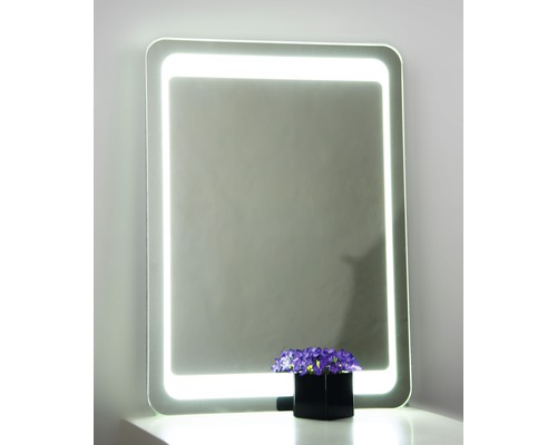 Kúpeľňové zrkadlo Stella LED 70x50 cm