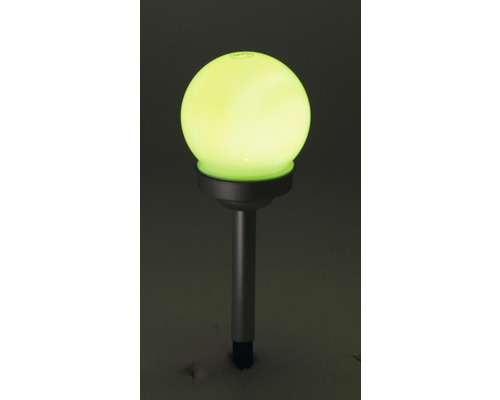 Solárna lampa guľovitého tvaru do záhrady