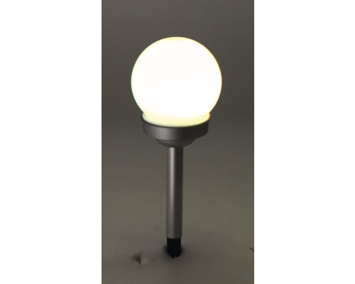 Záhradná lampa s guľovým tvarom