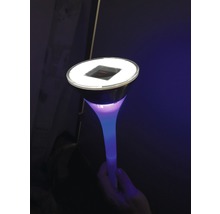 LED solárne svietidlo IP44 600mAh 35cm zapichovacie biele-thumb-8