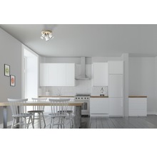 LED bodové svietidlo Brilliant Seed GU10 3x5 W biela