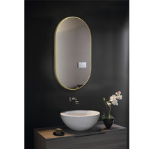 Zrkadlo do kúpeľne DSK Bronze Oval 60 x 100 cm-thumb-4