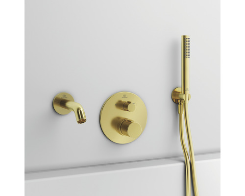 Nástenná batéria pre vaňu s ručnou sprchou