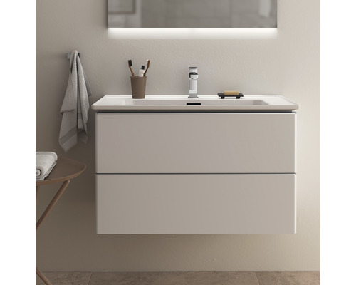 Skrinka pod umývadlo s dvoma zásuvkami v kúpeľni