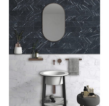 Dlažba imitácia mramoru Velvet Brick geo blanco 33,15 x 33,15 cm