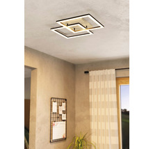 LED stropné svietidlo Eglo Crosslink 8x 4W 550lm 2700-6500K čierne/hnedé stmievateľné-thumb-1