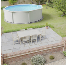 Nadzemný bazén biely Planet Pool Vision-Pool Classic Solo Ø 550 x 120 cm so skimmerom
