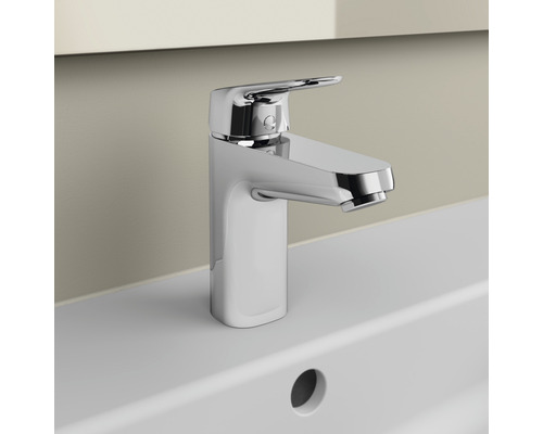 Lesklá umývadlová páková batéria do kúpeľne