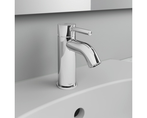 Umývadlová batéria z kovu do kúpeľne