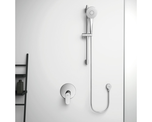 Sprchový set s hlavovou sprchou, ručnou sprchou a armatúrou do kúpeľne