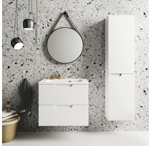 Kúpeľňová skrinka pod umývadlo RAVAK Classic II biela 80 x 58,5 x 45 cm X000001481