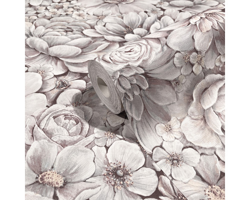 Rolka tapety s kvetinovým vzorom