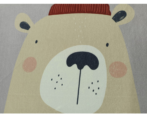 Ilustrácia medveďa s čiapkou