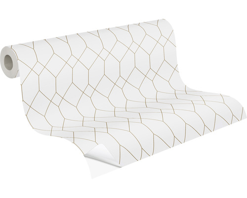 Rola tapety s geometrickým vzorom