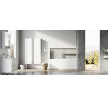 Kúpeľňová skrinka vysoká RAVAK Classic II biela 40 x 160 x 26 cm X000001472