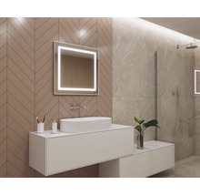 LED zrkadlo do kúpeľne s osvetlením 65 x 60 cm IP44