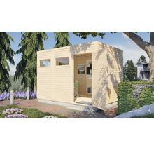 Drevený záhradný domček Cubo 3 prírodný 337x234 cm-thumb-9