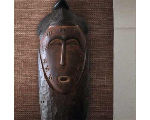 Vyrezávaná drevená maska na dekoráciu stien