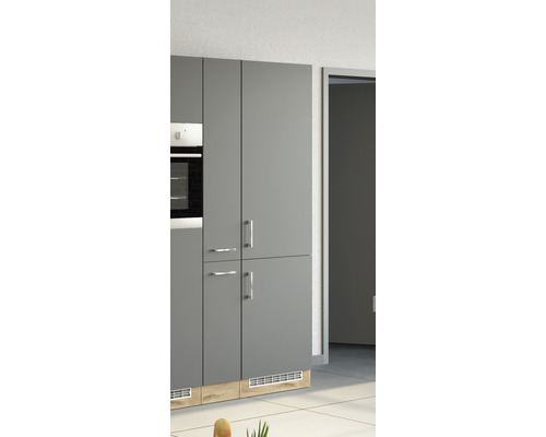 Kuchynská skrinka s rúrou a dvierkami