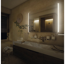 Zrkadlo do kúpeľne s LED osvetlením Nimco 100x70 cm ZP 11004