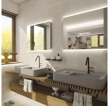 Zrkadlo do kúpeľne s LED osvetlením Nimco 80x70 cm ZP 12003