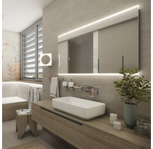 Zrkadlo do kúpeľne s LED osvetlením Nimco 100x70 cm ZP 12004