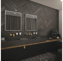 Zrkadlo do kúpeľne s LED osvetlením Nimco 60x80 cm ZP 13002