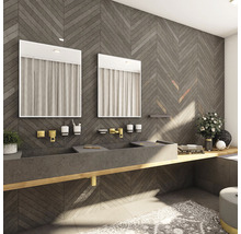 Zrkadlo do kúpeľne s LED osvetlením Nimco 60x80 cm ZP 13002
