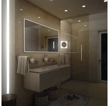 Zrkadlo do kúpeľne s LED osvetlením Nimco 120x70 cm ZP 13006-thumb-6