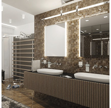 LED zrkadlo do kúpeľne Nimco 60x80 cm s dotykovým senzorom ZP 11002V