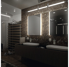 LED zrkadlo do kúpeľne Nimco 60x80 cm s dotykovým senzorom ZP 11002V