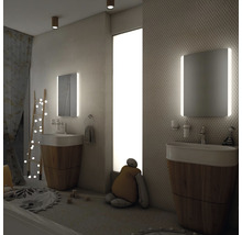 Zrkadlo do kúpeľne s LED osvetlením Nimco 50x70 cm ZP 17001
