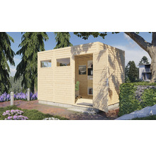 Drevený záhradný domček Cubo 3 prírodný 337x234 cm-thumb-20
