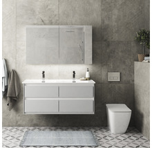 Kúpeľňová skrinka pod umývadlo Ideal Standard Connect Air 120x51,7x44 cm lesklá biela