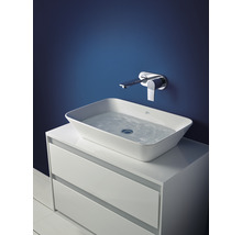 Kúpeľňová skrinka pod umývadlo Ideal Standard Connect Air biela lesklá biela matná 80 x 51,7 x 44 cm