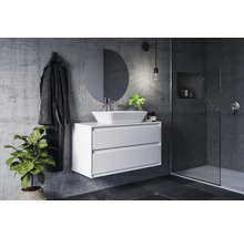 Kúpeľňová skrinka pod umývadlo Ideal Standard Connect Air 100x51,7x44 cm lesklá biela