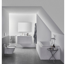 Kúpeľňová skrinka pod umývadlo Ideal Standard Connect Air 100x51,7x44 cm lesklá biela
