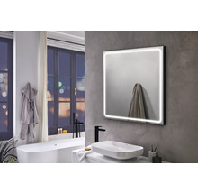 LED zrkadlo do kúpeľne Mia Black 60 x 80 cm IP44