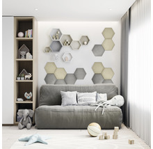 Detská izba s policami, pohovkou a hračkami