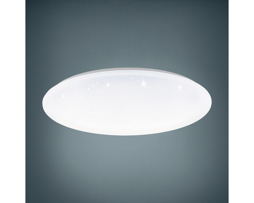 Oválne stropné svietidlo so vzorom hviezd