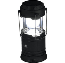 Čierna LED lampa s držadlom a logom Cattara