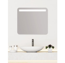 LED Zrkadlo do kúpeľne Luna Rounded 80x70cm 411-439