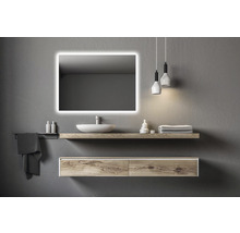 LED zrkadlo do kúpeľne s osvetlením Ambiente 100 x 70 cm 410-838
