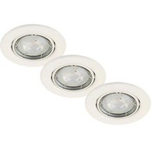 LED vstavané svietidlo Briloner IP23 GU10 3x5w 460lm 3000K biele set-thumb-0 LED vstavané svietidlo Briloner IP23 GU10 3x5w 460lm 3000K biele set-thumb-0