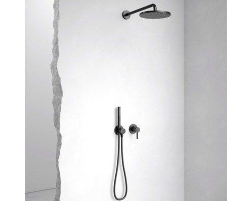 Sprchový set s hlavovou a ručnou sprchou na montáž na stenu