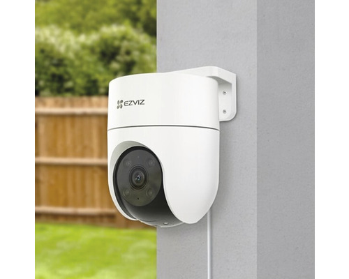 Vonkajšia bezpečnostná kamera na montáž na stenu