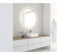 LED zrkadlo do kúpeľne Cordia Round line backlight mirror 100x100 cm R10000WIP44_