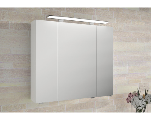 Zrkadlová skrinka s osvetlením do kúpeľne