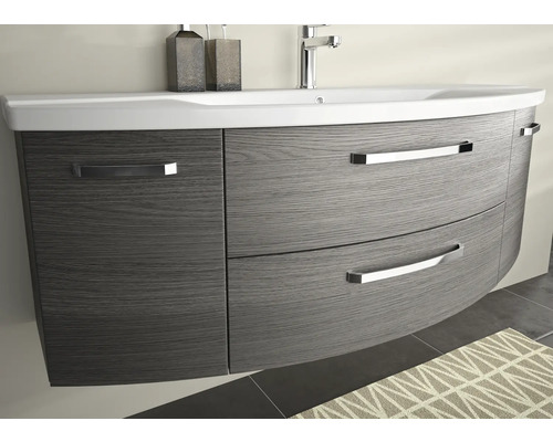 Skrinka pod umývadlo so zásuvkami a umývadlom v kúpeľni