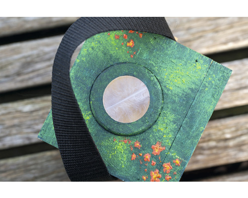 Dekoratívna búdka s popruhom na nosenie